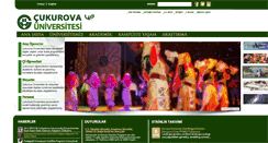 Desktop Screenshot of ogrenci.cukurova.edu.tr