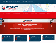 Tablet Screenshot of cukurova.k12.tr